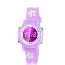 Waterproof LED Kids Watches with Alarm - Kids Toys Gifts for Girls Age 3-10