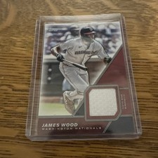 2026 Topps Series 1 - James Wood #MLM-JW - Major League Material Relic Nationals