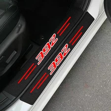 4Pc Door Sill Protector Stickers Cover Trim Fit for Dodge Challenger Durango 392