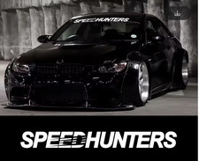 2x Speed Hunters Frontscheiben Heckscheiben  Scheiben Aufkleber Sticker Folie