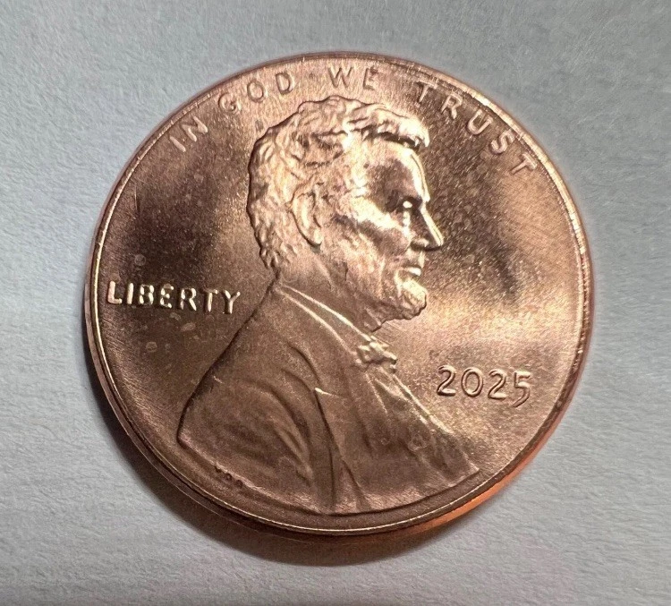 2025’End-of-Era Penny’ Collector’s Item,One of the Last U.S. Pennies Ever Minted - Image 2 of 4