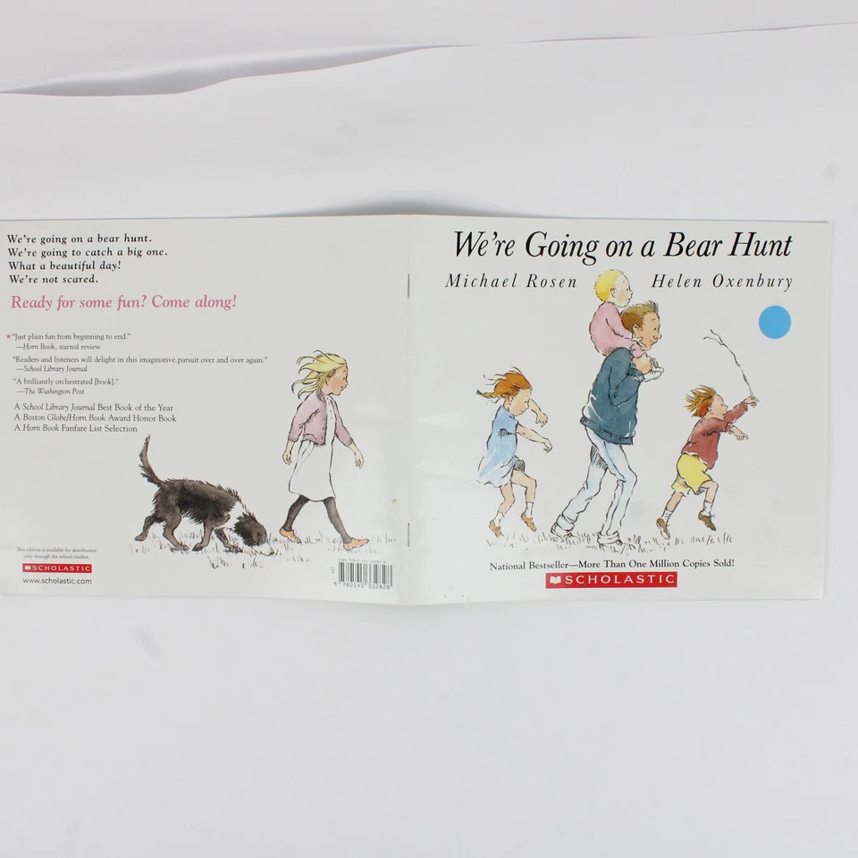 We're Going on a Bear Hunt by Michael Rosen 2011 Scholastic Paperback - Image 3 of 4