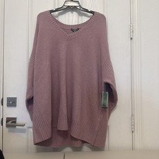 Terra & Sky 4x Iced Lavender Tunic Sweater NWT 28W-30W