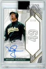 Mark McGwire 2022 Topps Luminaries Home Run Kings Autograph Card #HRK-MM 11/15