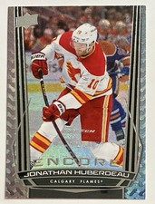 2025-26 Upper Deck Series 2 Hockey Flames Jonathan Huberdeau Encore Insert Card