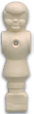 Foosball Figure, PVC, White