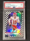 2024 Panini Prizm Patrick Mahomes II #138 Black & White Checker Prizm PSA 9 YT92