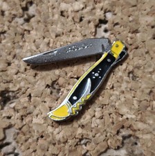 Pin's Pins Laguiole Marque Couteau Coutellerie Authentique Abeille Vintage Rare