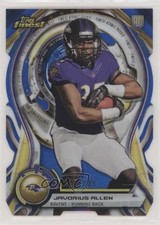 2015 Topps Finest Atomic Rookie Die-Cuts Blue Refractor /299 Javorius Allen z6b