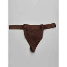 Todd Sanfield Defiant Thong Chocolate Brown Mens Small DE4753 New With Tags