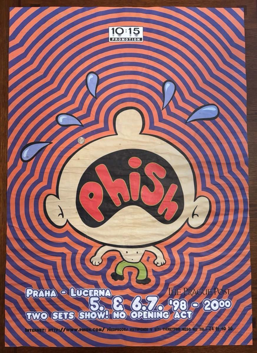 Phish 1998 In Phish Memorabilia for sale | eBay
