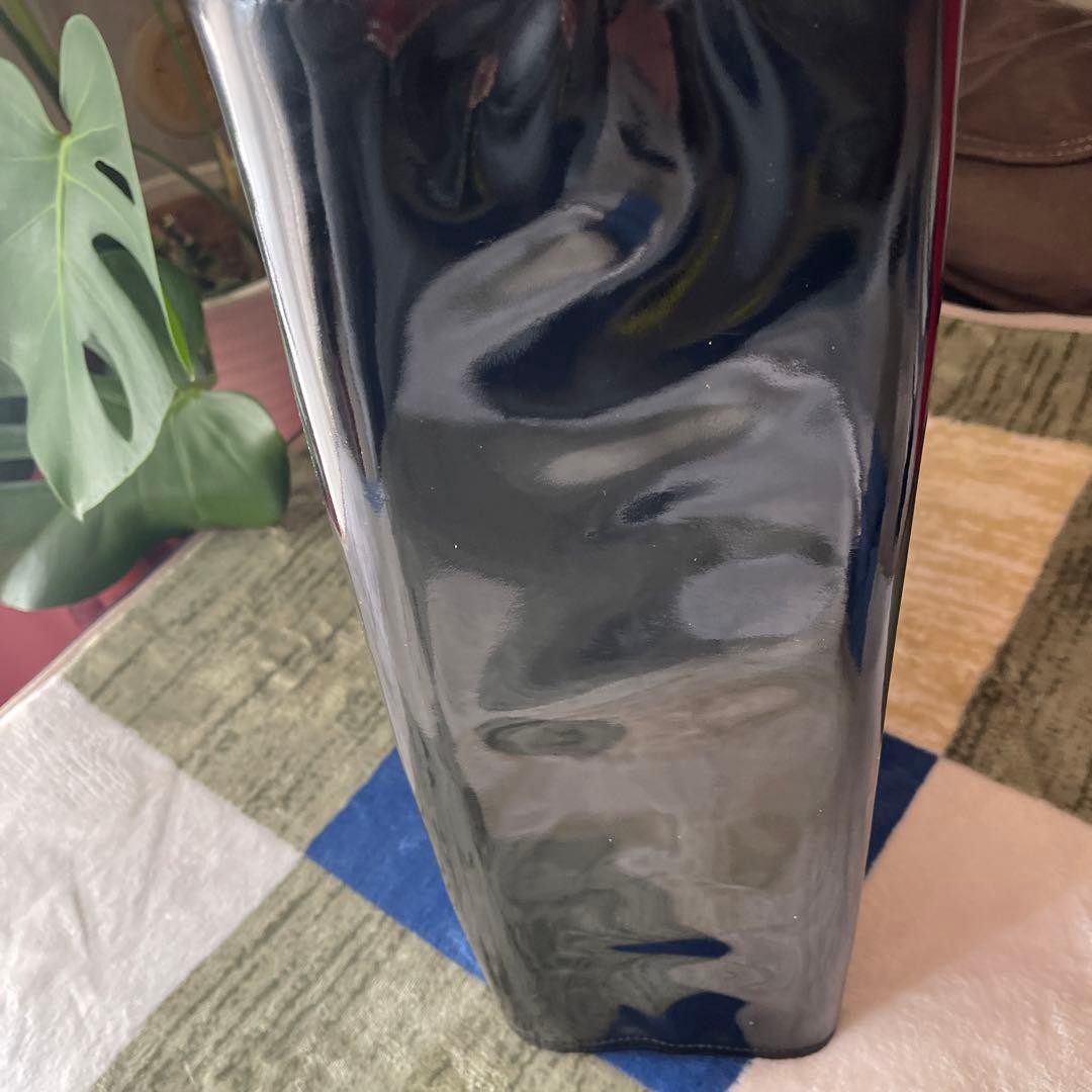 Tory Burch Tote Bag Nylon x Enamel Black Women's From Japan thumbnail 18