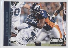 2012 Panini Gridiron Platinum X's 10/25 Elvis Dumervil #58 0b2