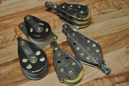RONSTAN FICO Sailboat Blocks Pulleys FIDDLE BLOCK SET/LOT | eBay
