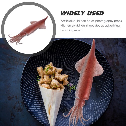 Fake Fish Decoration Artificial Meat for Display Squid Toys Model - Imagen 2 de 12