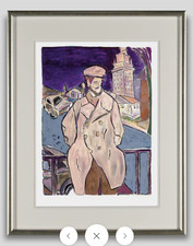 Bob Dylan Drawn Blank 2011, Signed Ltd Edition Print “Man on a Bridge" with COA