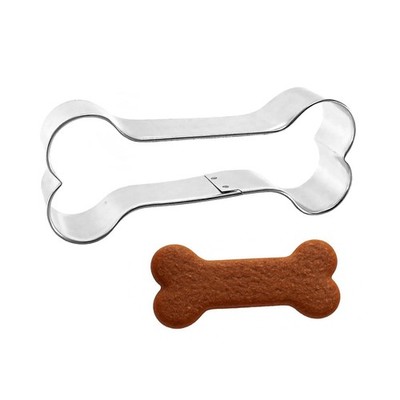 Dog Bone 4.5'' Cookie Cutter Treats! Metal Pet Animal Shelter Treats