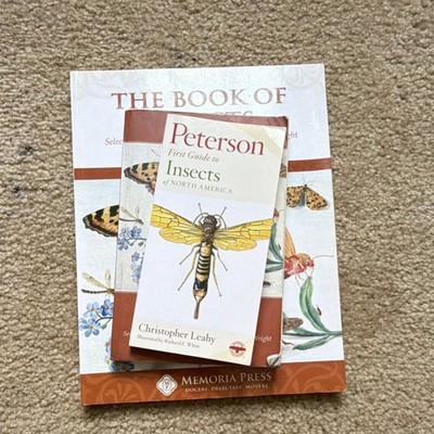 Memoria Press The Book of Insects Teacher Guide & Reader w/ Peterson First Guide