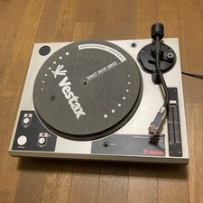 Vestax PDX-a1 Professional Direct Drive DJ Turntable S-Shaped Tonearm Silver