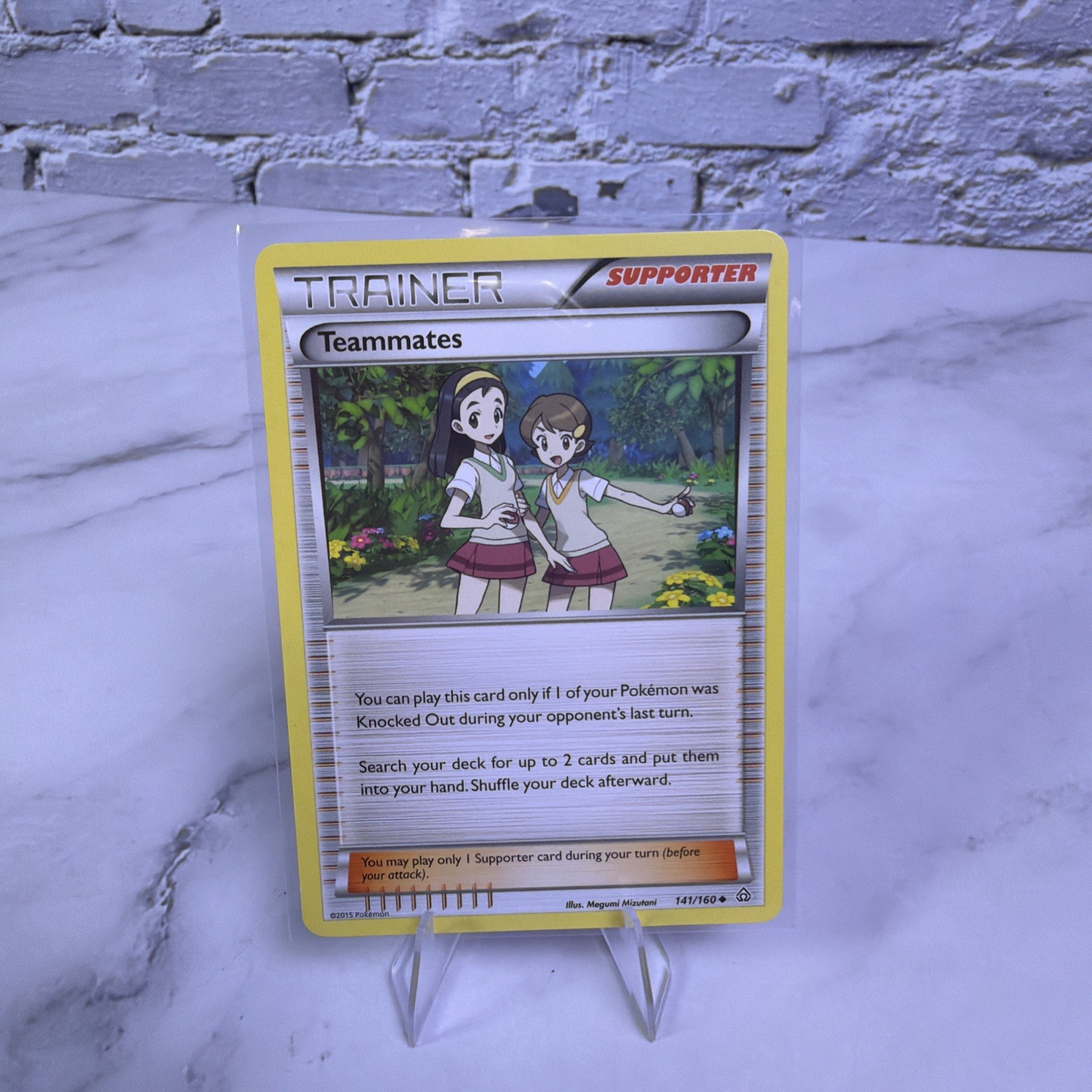 Pokémon TCG Teammates Primal Clash 141/160 Regular Uncommon LP