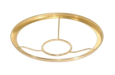 B&P Lamp 10" Brass Shade Ring-Type Shade Holder*