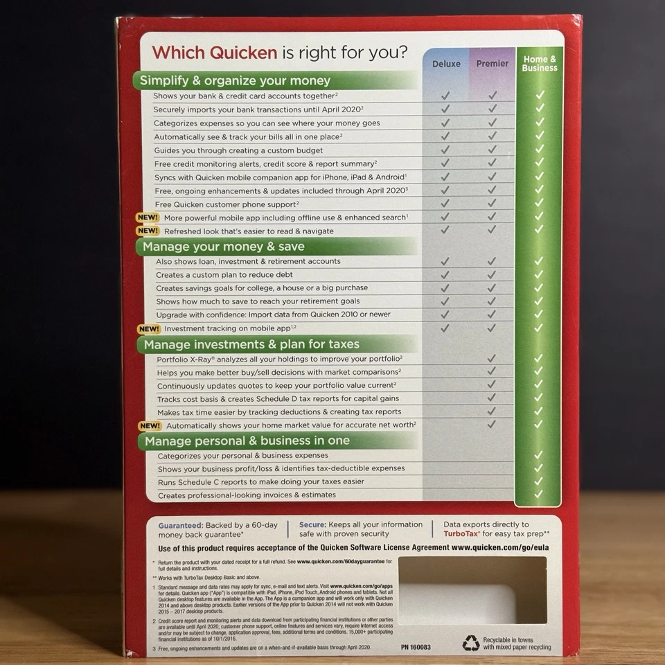 ⚡️QUICKEN Home And Business 2017 For WINDOWS PC - PLEASE READ BELOW ⚠️TESTED - Image 2 of 4