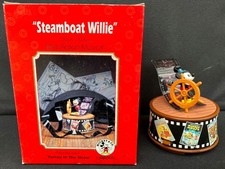 Enesco Steamboat Willy Mickey al volante Walt Disney Mickey&Co. Carillon musicale