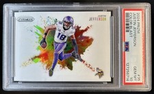 2024 Panini Prizm Justin Jefferson Color Blast SSP #35 Vikings PSA 10 GEM MINT
