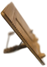 Wooden Laptop Stand, Foldable Adjustable Wood Laptop Riser