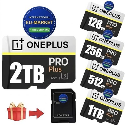 OnePlus 2TB High-Speed V30 A2 4K SD Card 512GB 256GB Memory Card 1TB Micro TF SD