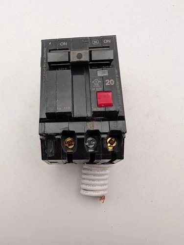 GE 20 Amp Double Pole Ground Fault Breaker with Self-Test THQL2120GFTP (No Box)