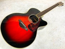 Yamaha FJX730SC Acoustic Electric Guitar Rosewood Solid Spruce Top Used