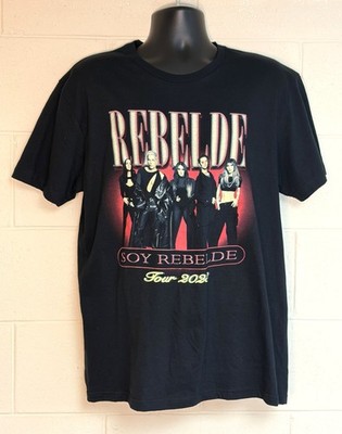 Mexican Pop Group Soy Rebelde Tour T-Shirt Large