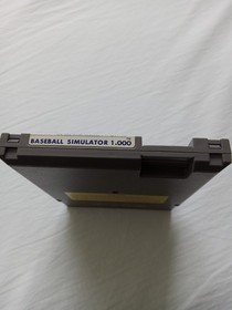 Baseball Simulator 1.000 NES Nintendo
