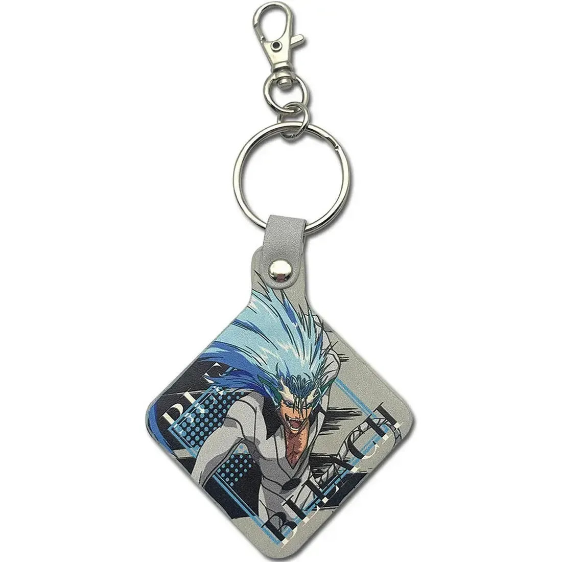 Bleach - Llavero Grimmjow Jaegerjaquez (2,5", cuero PU) - Great Eastern Enter
