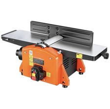 Benchtop Wood Jointer 8in, 2 HP, 18-Blade Spiral Head, 8x36.2" Extendable Table