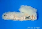 Vintage Barbie Doll Enchanted Evening #983 White Fur Stole Excellent ~ 1960's