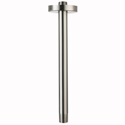 12 Inches Shower Arm with Flange, Replacement of Ceiling Mounted Straight Arm...