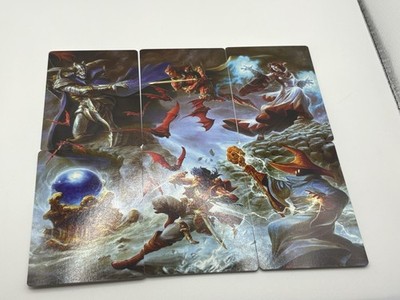 MTG Final Fantasy Scene Box Garland at the Chaos Shrine Full 6 Card Art Series