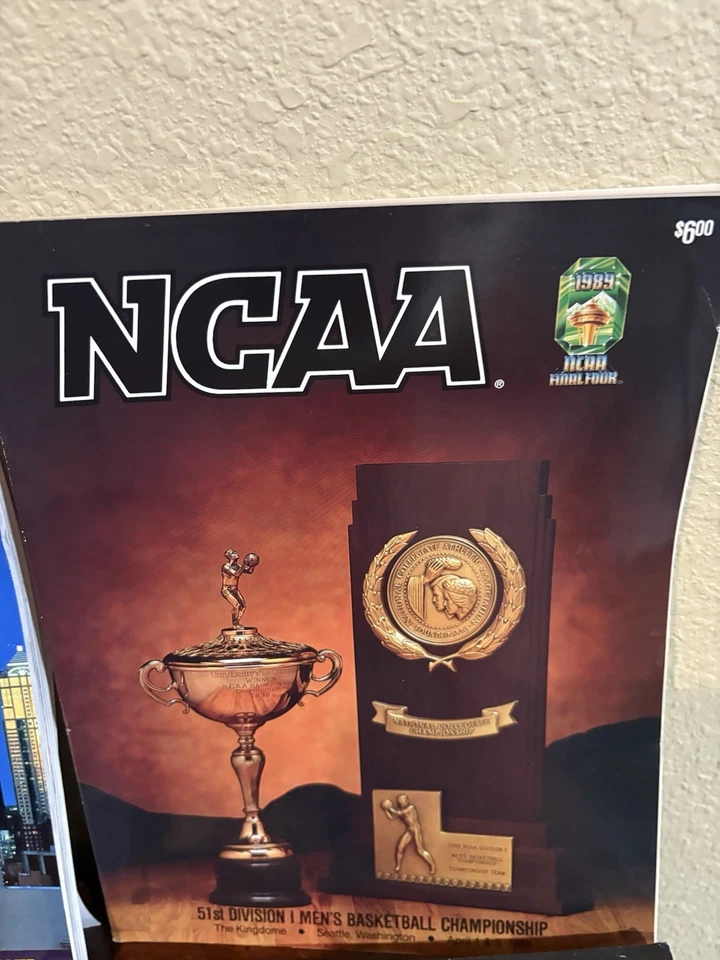 4 NCAA men's basketball Final Four  programs -  1987/89/91/95 - Image 3 of 4