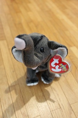 TY Beanie Babies   TRUMPET   Elefant - Style 4276   neu   unbenutzt - selten