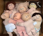 Cabbage Patch Kids Doll Lot Nude As Is Lot Of Seven Dolls Preemie Poodle Fuzzy