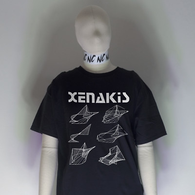 Night Channels Iannis Xenakis Shirt | Wolf Eyes Stockhausen Industrial Merzbow