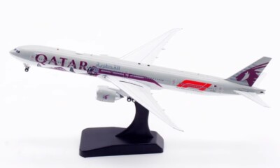カタール航空　フィギュア　Ｂoeing777-300ER　F-1モデル　新品 カタール航空 フィギュア Boeing777-300ER F-1モデル 新品 Boeing 777