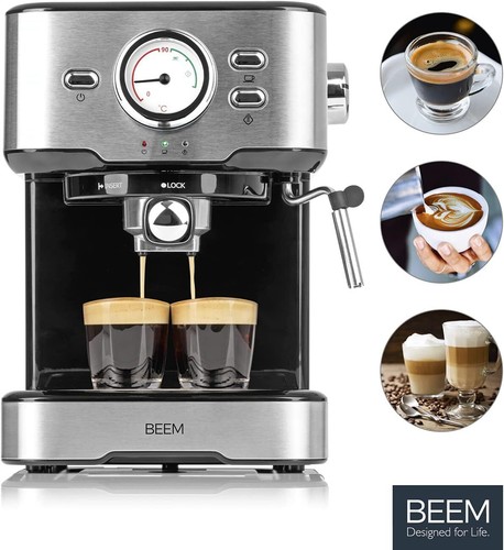 Siebträgermaschine Espressomaschine Siebträger Maschine Espresso Barista BEEM - Bild 2 von 7