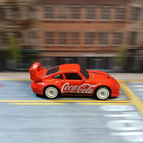 Hot Wheels PORSCHE 993 GT2 Red COCA COLA (WANGSTAR CUSTOM) Limited REAL RIDERS - Picture 2 of 15