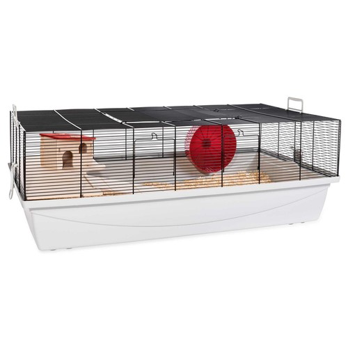 Mäuse & Hamsterkäfig 7 mm Drahtabstand ELMO "XXL" inkl. Zubehör 100 x 54 x 35cm - Bild 2 von 10