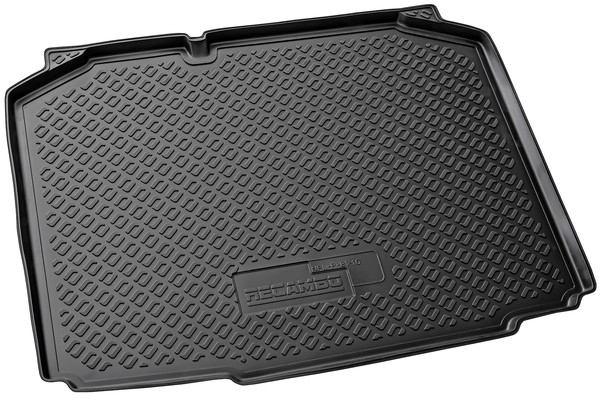 Gummi Kofferraumwanne Passend FüR Skoda Fabia II SchräGheck | 2007-2014-image
