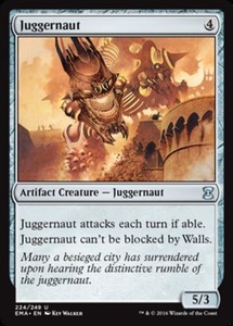 Juggernaut x4 - Eternal Masters - NM-Mint, English - Eternal Masters