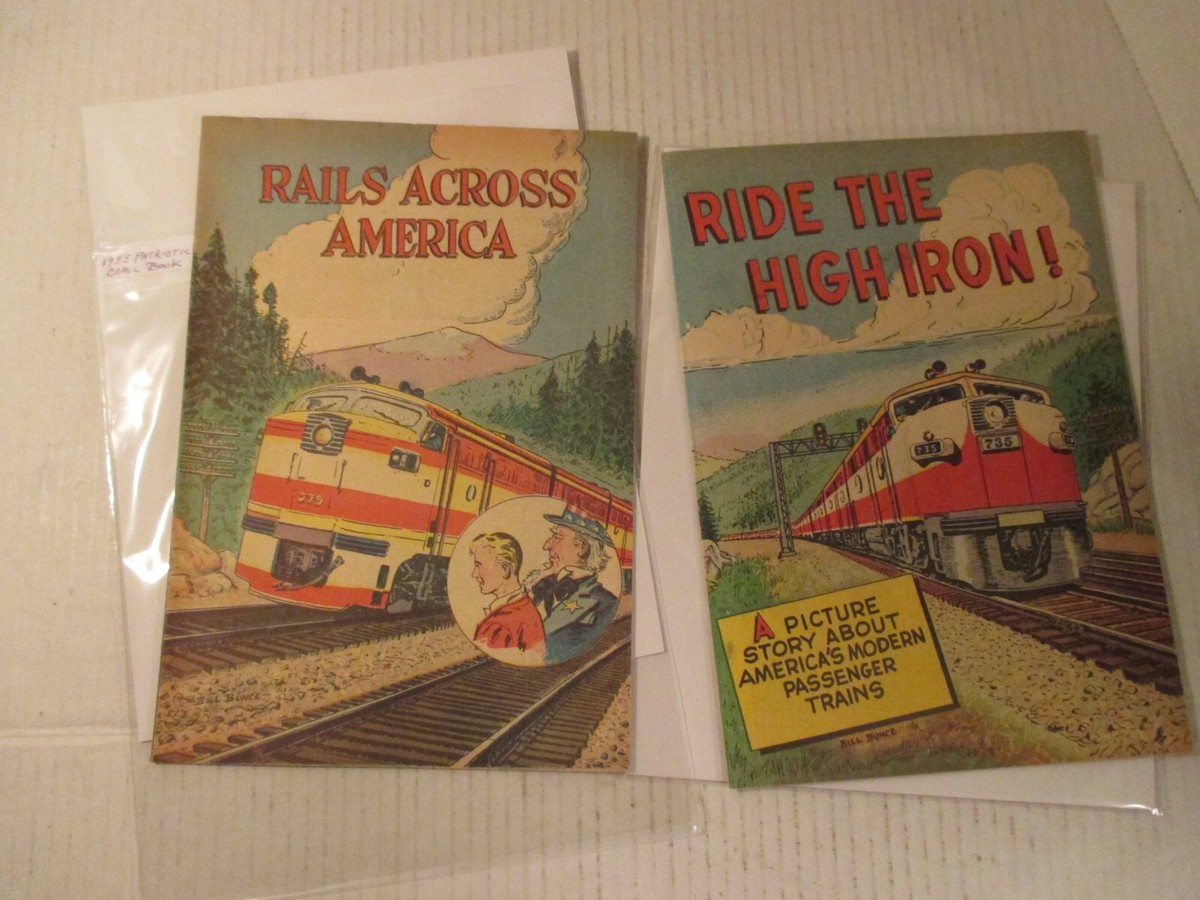コレクション RAILROADS ACROSS AMERICA Railroad History Comic Book Collection - Rails Across